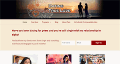 Desktop Screenshot of datingfortruelove.com